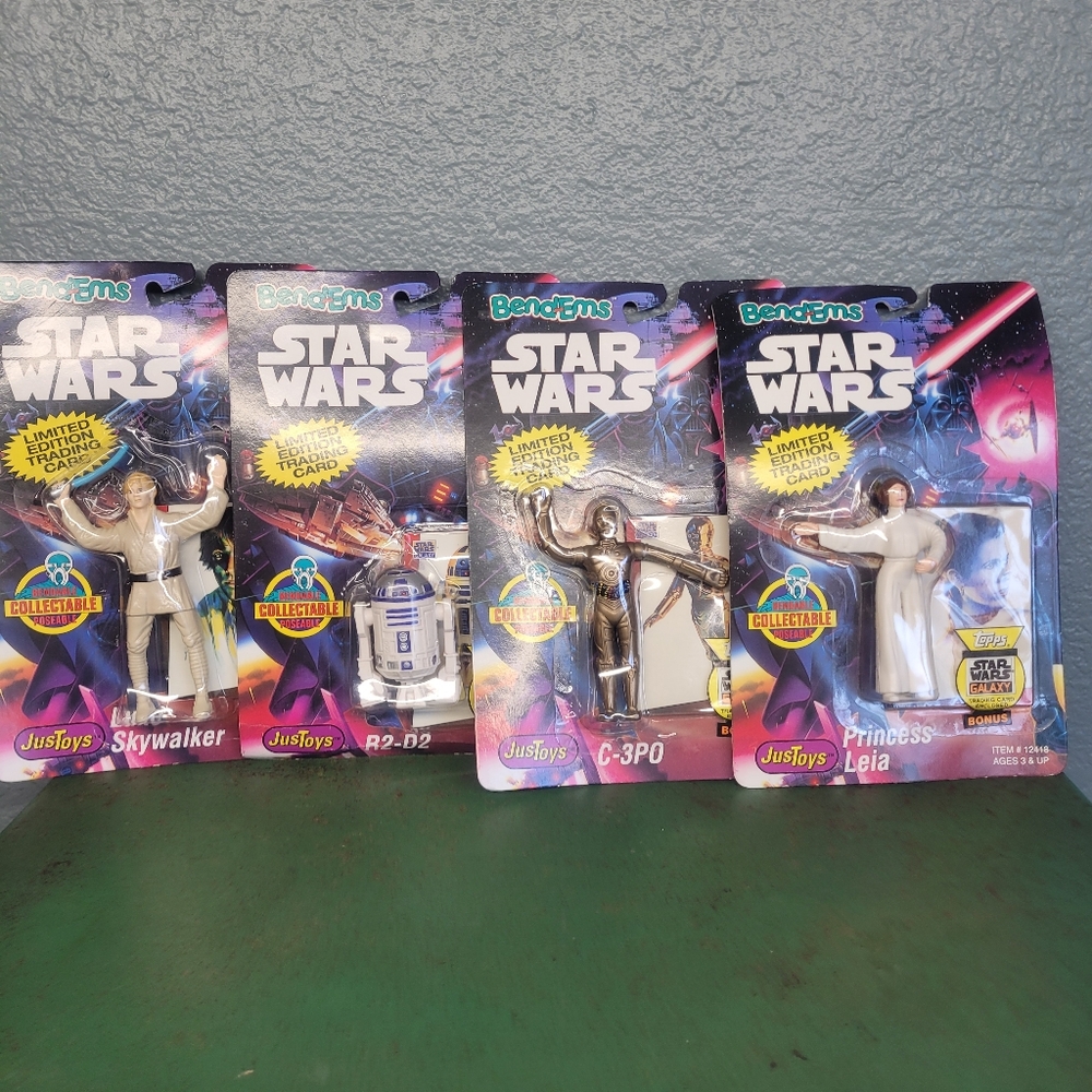 1993 Star Wars Action Figure  Topps Trading Cards JUSTOYS